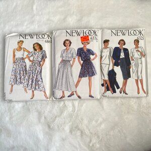 3 New Look Sewing Patterns